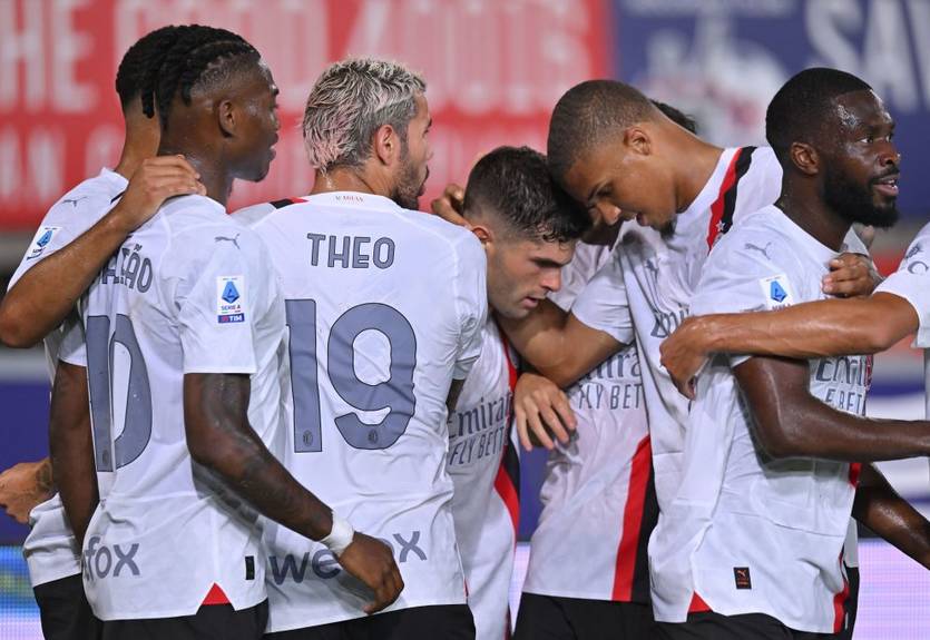 Милан стартовал в новом сезоне Серии А с победы над Болоньей