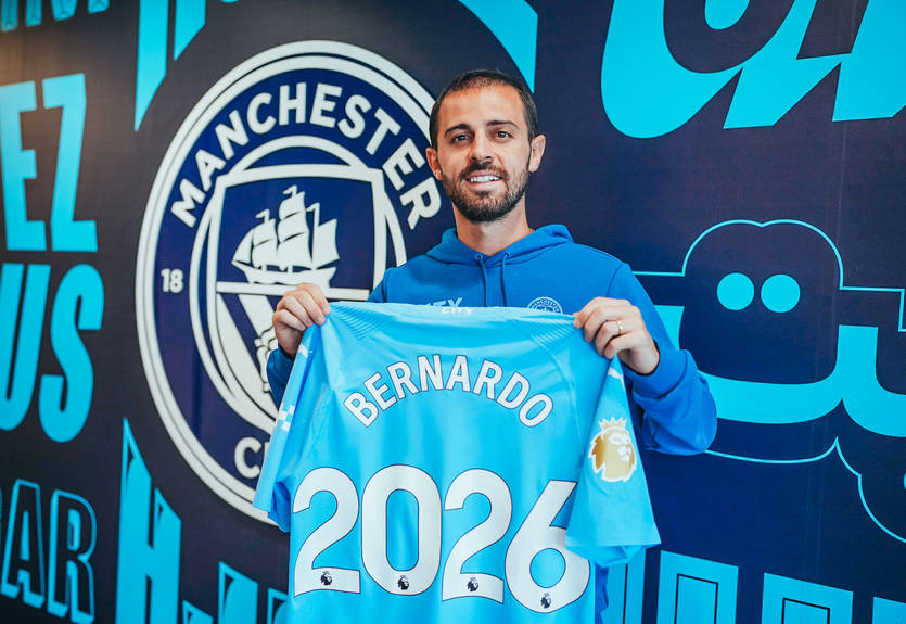 Бернарду Силва продлил контракт с Манчестер Сити Бернарду Силва продлил контракт с Манчестер Сити