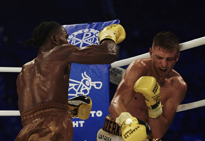 Черкашин - Нгамиссенге: лучшие моменты боя - видео