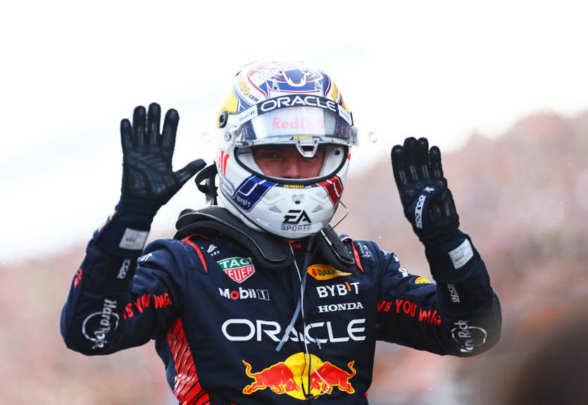 Ферстаппен, незважаючи на дощ та інших, завоював перемогу на Гран-прі Нідерландів