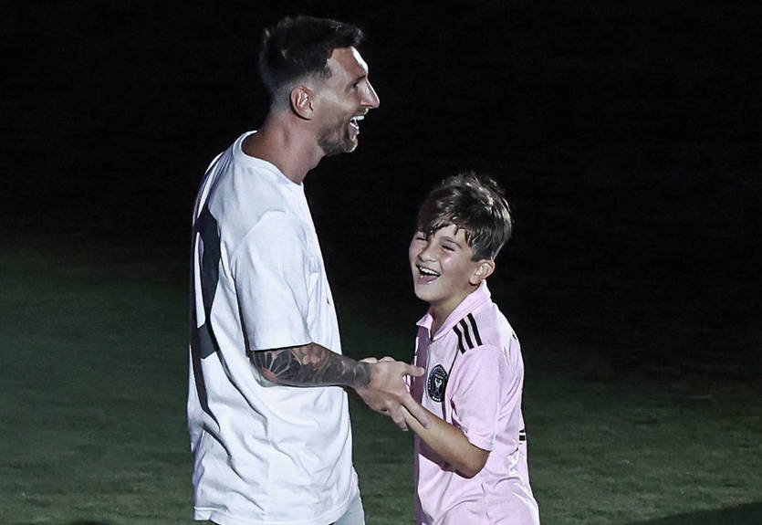 Сын Месси попал в академию Интер Майами