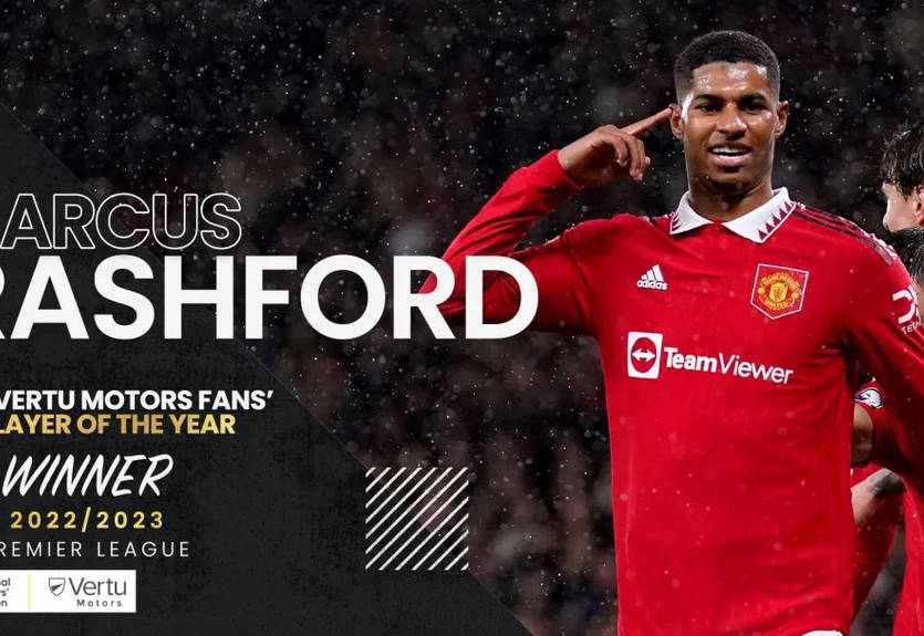 Рэшфорд - лучший игрок года по версии болельщиков