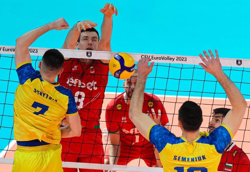 Сборная Украины потерпела третье поражение на Евро-2023 по волейболу