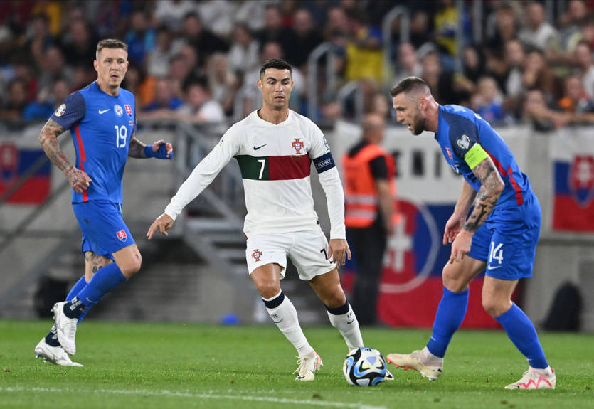 Португалия добыла минимальную победу над Словакией