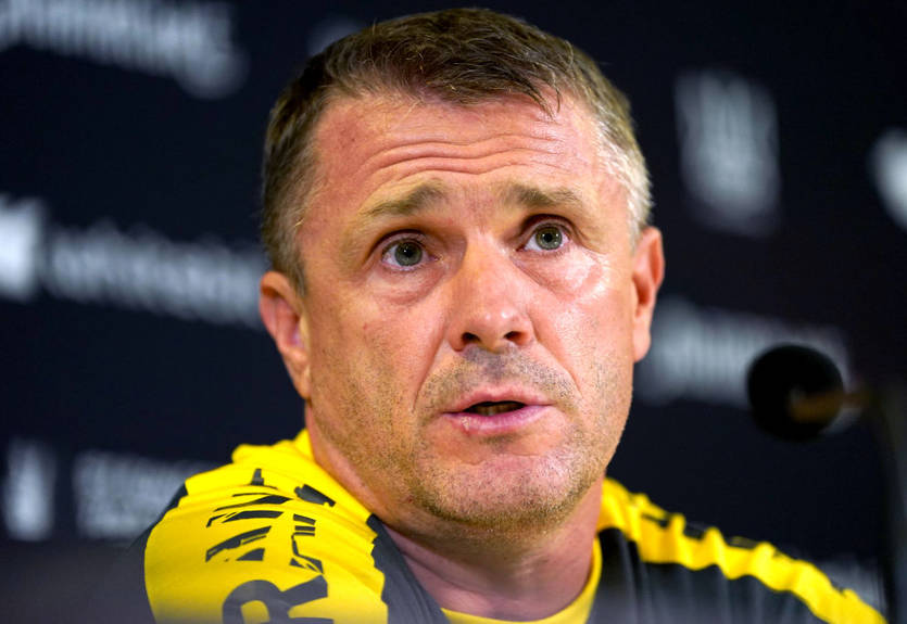 Ребров - о матче с Англией: Я считаю, что все довольны