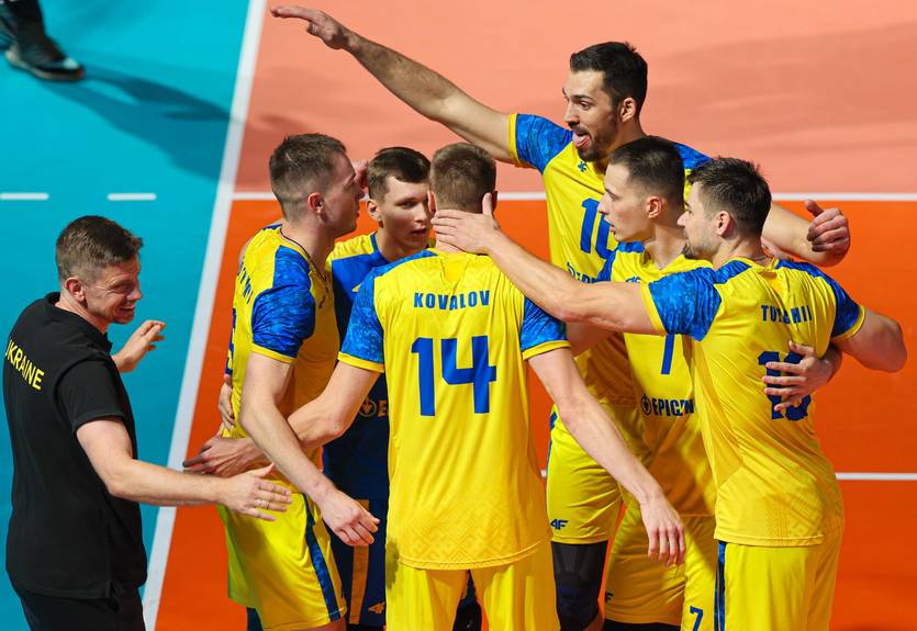 Україна здолала Португалію та пройшла до чвертьфіналу чемпіонату Європи з волейболу