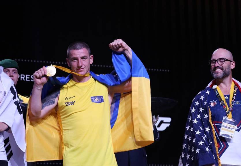 Украина во второй день Игр непокоренных завоевала четыре медали