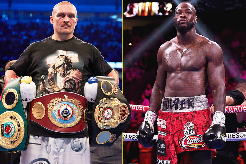 Олександр Усик - Деонтей Вайлдер / Getty Images