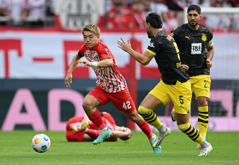 Боруссія на виїзді з трудом здолала Фрайбург Боруссія на виїзді з трудом здолала Фрайбург