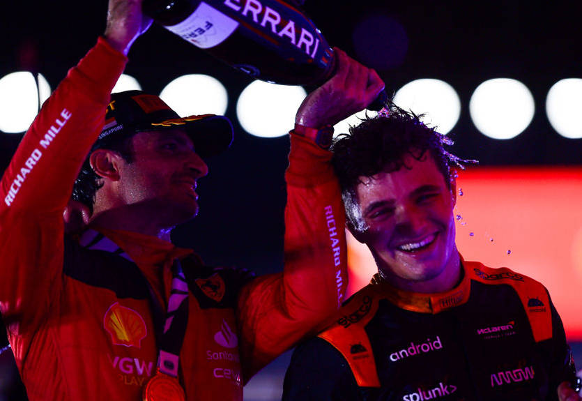 Сайнс - про допомогу від Норріса: Гарний "Карландо" момент - купимо один одному по випивці