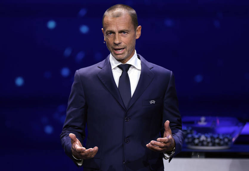 Чеферін прокоментував відмову від співпраці з Газпромом