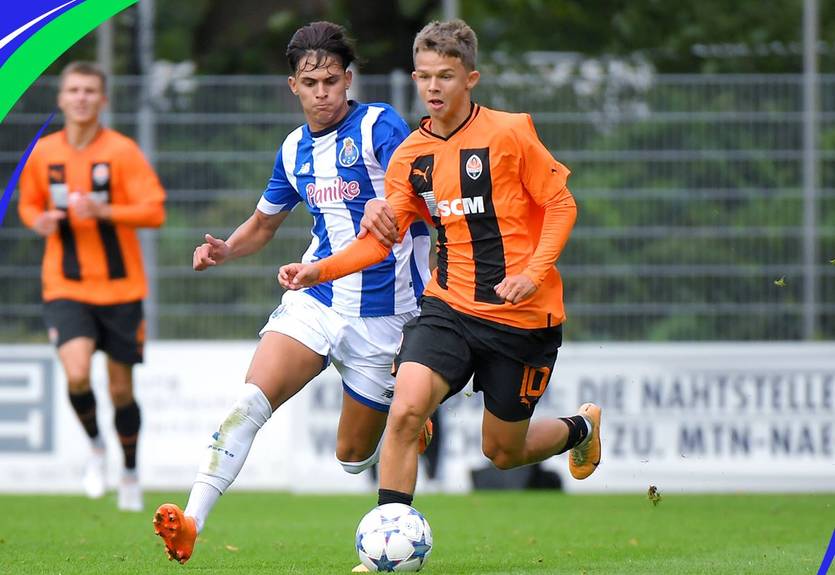 Шахтер разгромно проиграл Порту в Юношеской лиге УЕФА