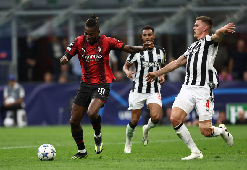 Ньюкасл чудом сохранил ворота в неприкосновенности в матче против Милана