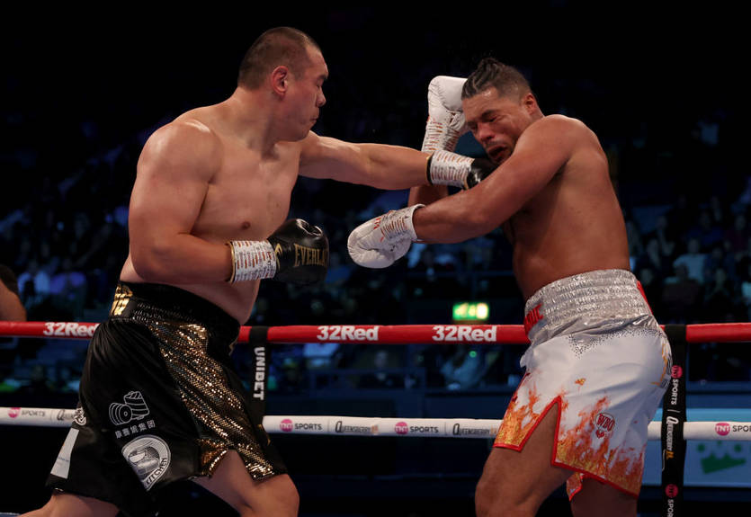 Чжилей ефектним нокаутом переміг Джойса у реванші: відео найкращих моментів бою