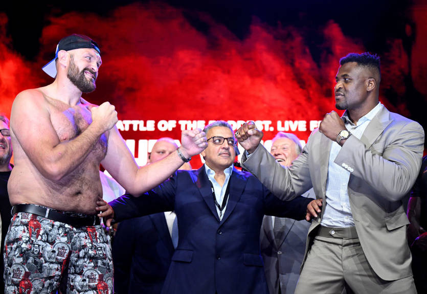 "Не обманюй мене": Нганну заявив, що не піддасться на хитрощі Ф'юрі перед боєм