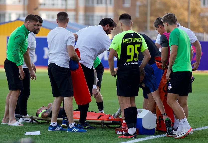 Хавбек Полесья может выбыть на длительный срок Хавбек Полесья может выбыть на длительный срок