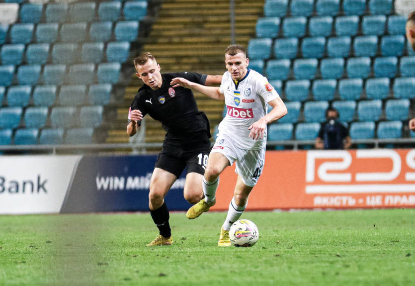 Чорноморець - Зоря 0:0 відео найкращих моментів матчу УПЛ