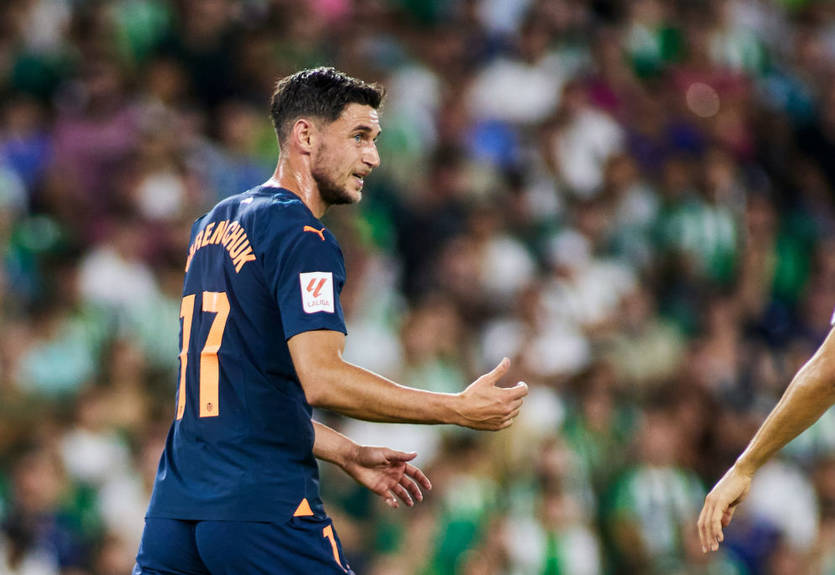 Валенсія з Яремчуком розгромно поступилася Бетісу