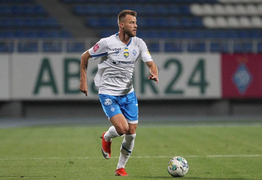 Ярмоленко стал лучшим игроком месяца в Динамо впервые после возвращения