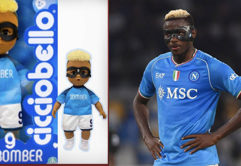 Наполі судитиметься з виробником іграшок, який випустив ляльку Осімхена