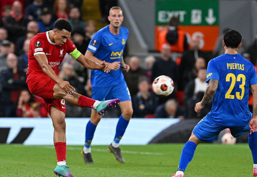 Ливерпуль - Юнион 2:0 видео голов и лучших моментов матча Лиги Европы