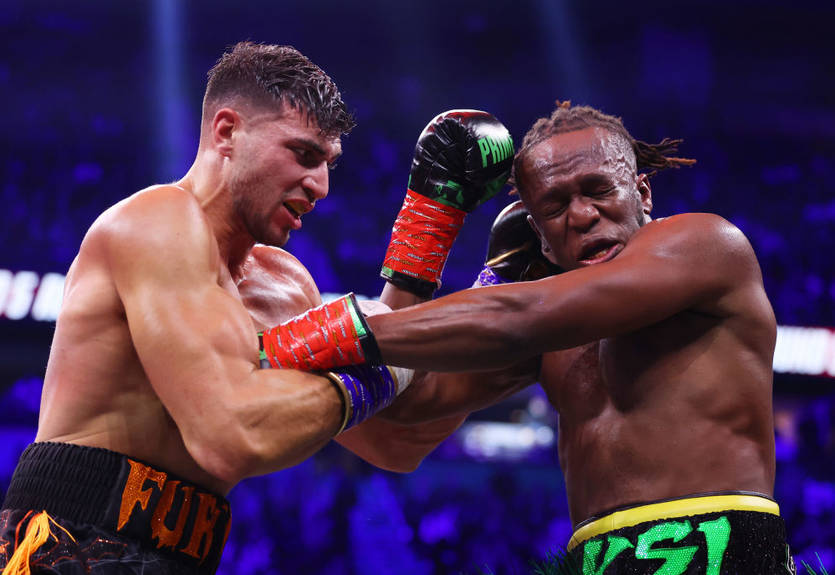 Томмі Ф'юрі здобув спірну перемогу над блогером KSI