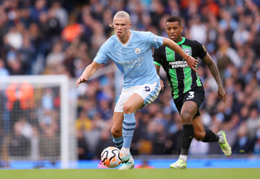 Манчестер Сити одолел на своем поле Брайтон