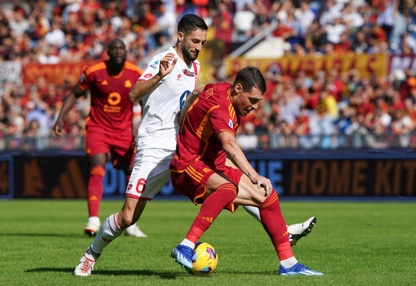 Рома в більшості ледве здолала Монцу