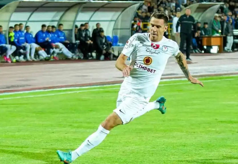 Беседин отличился вторым голом за Ордабасы Беседин отличился вторым голом за Ордабасы