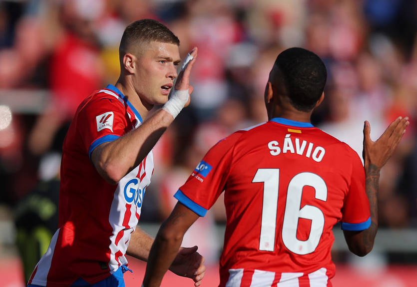 Переможний дубль Довбика в огляді матчу Жирона – Альмерія