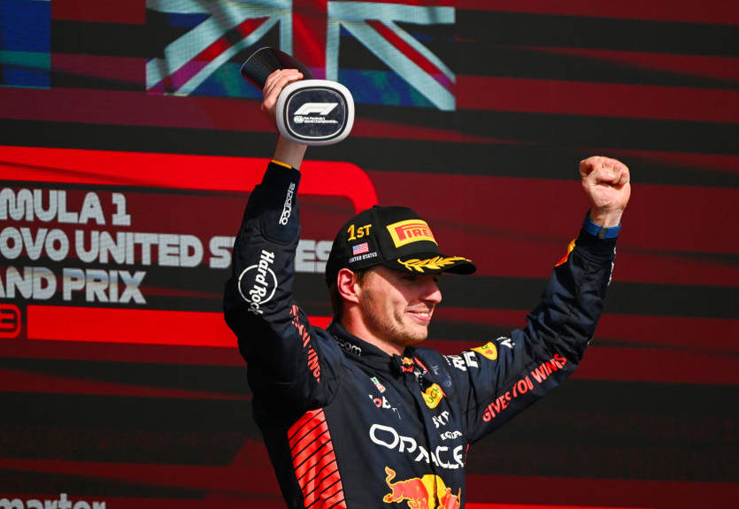 Перемога на Гран-прі США стала для Ферстаппена 50-ю у кар'єрі