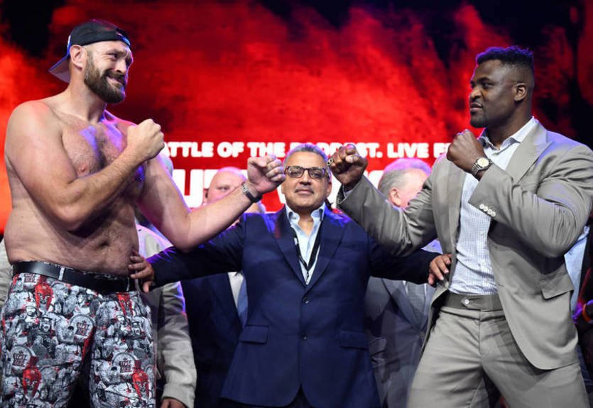 Ф'юрі та Нганну посварилися через власні розміри