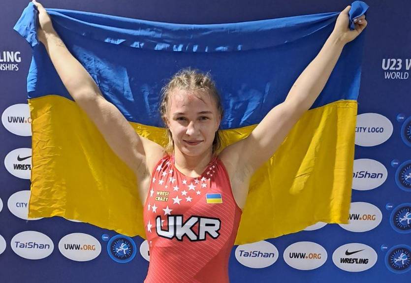 Украинка Винник завоевала золото молодежного чемпионата мира по борьбе
