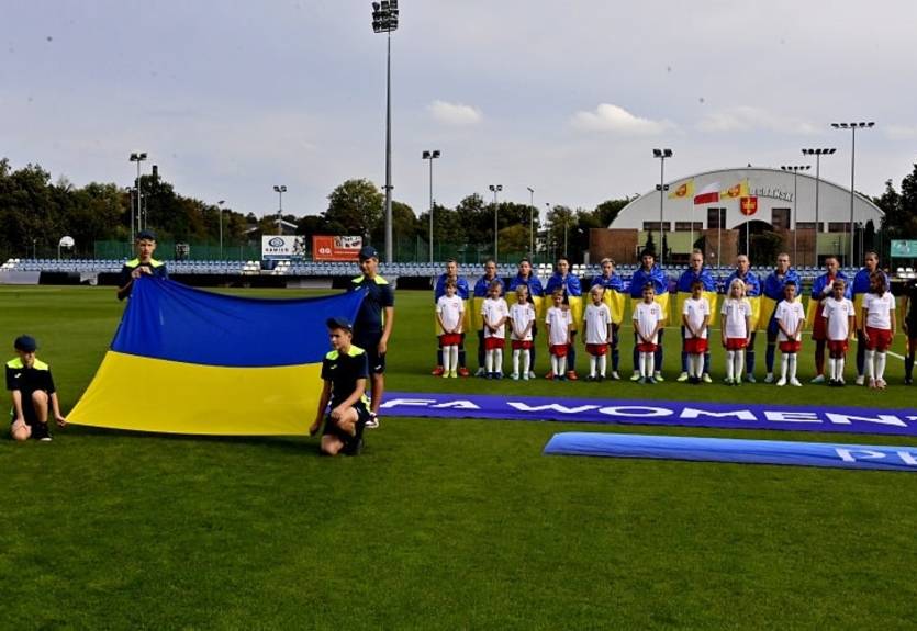 Украина проиграла третий матч женской Лиги наций