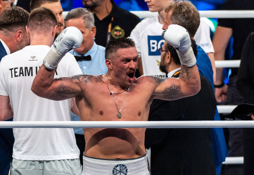 Усик ответил Хирну на слова о возможном отказе от боя с Фьюри