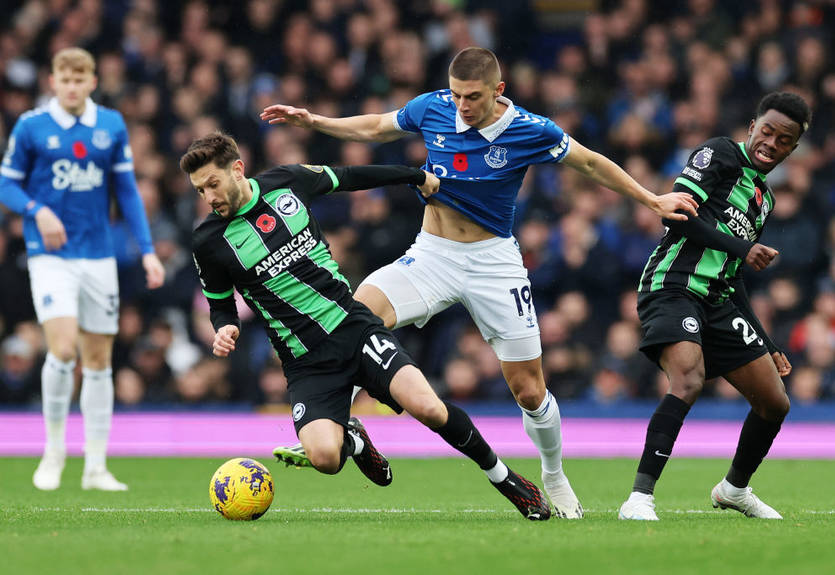 Гол Миколенка не зумів допомогти Евертону обіграти Брайтон