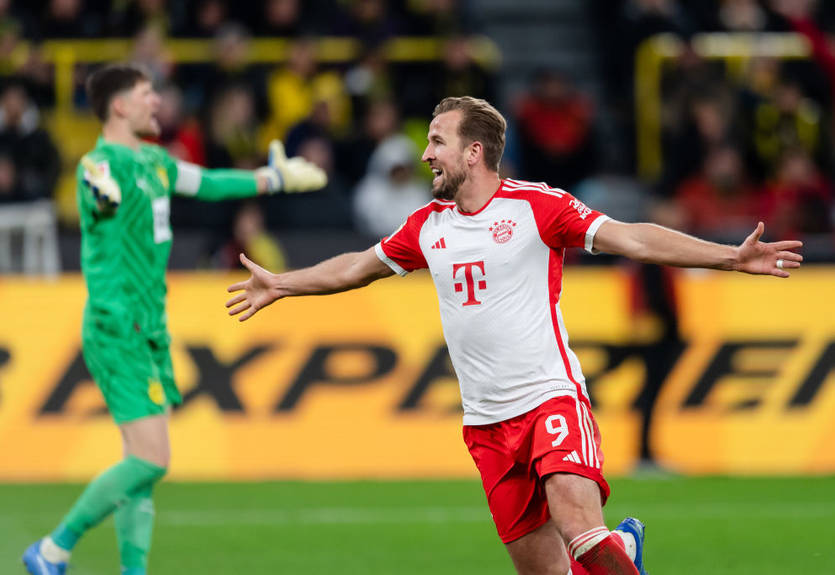 Хет-трик Кейна принес Баварии победу над Боруссией Дортмунд