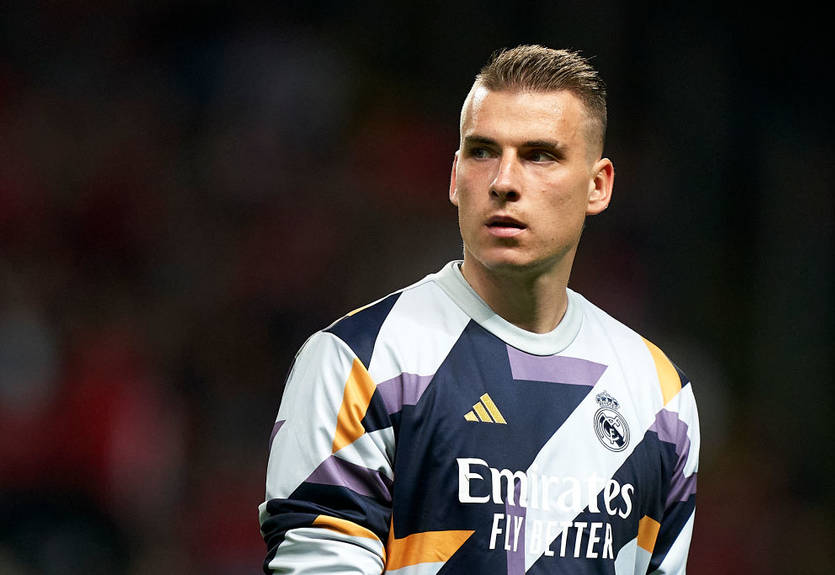 "Не найдете более надежного пароля для Wi-Fi": Реал восхитился отбитым пенальти Лунина