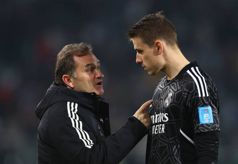 "Цей сейв і для нього": Лунін оцінив свій відбитий пенальті у матчі з Брагою