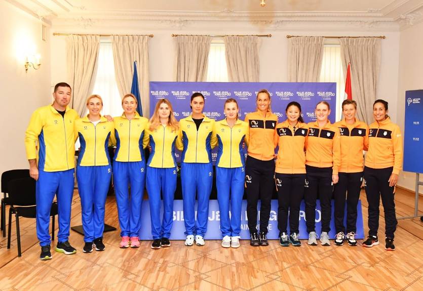 Украина одержала победу над Нидерландами в матче плей-офф Кубка Билли Джин Кинг Украина одержала победу над Нидерландами в матче плей-офф Кубка Билли Джин Кинг