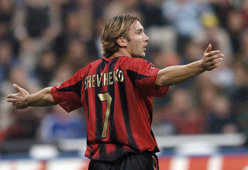 Шевченко: Свій улюблений гол я забив у складі Мілана – тоді ми виграли Скудетто