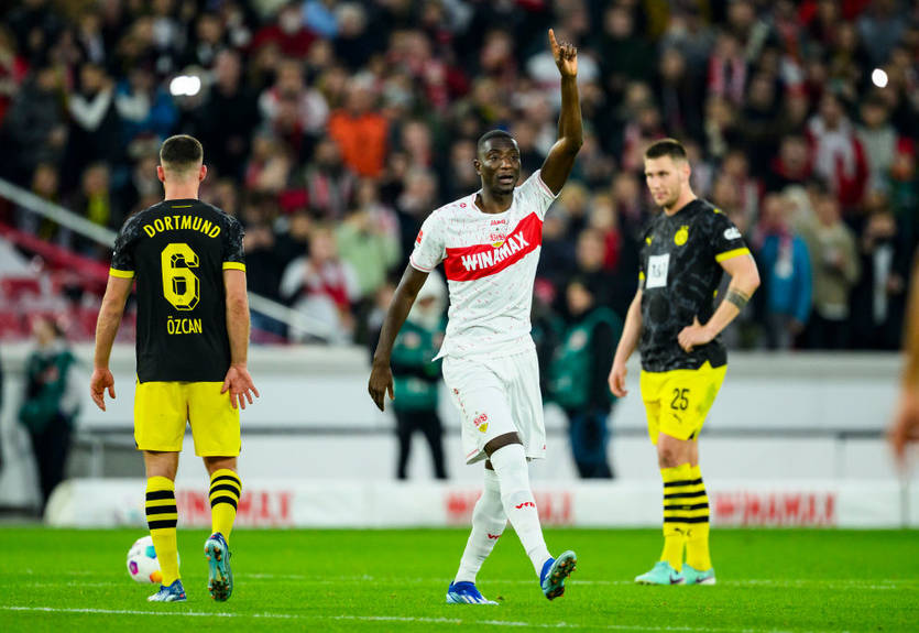 Штуттгарт благодаря голу своего лидера вырвал победу над Боруссией Дортмунд