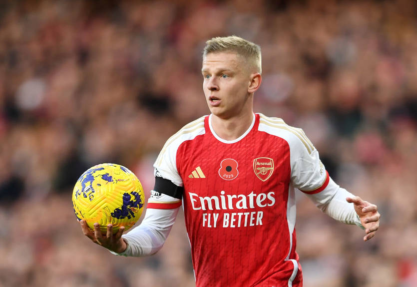 Зінченка визнано найкращим гравцем матчу Арсенал - Бернлі за версією WhoScored