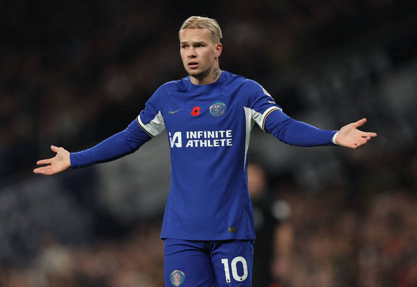 Мудрик оказался на скамейке запасных на матч Челси - Манчестер Сити