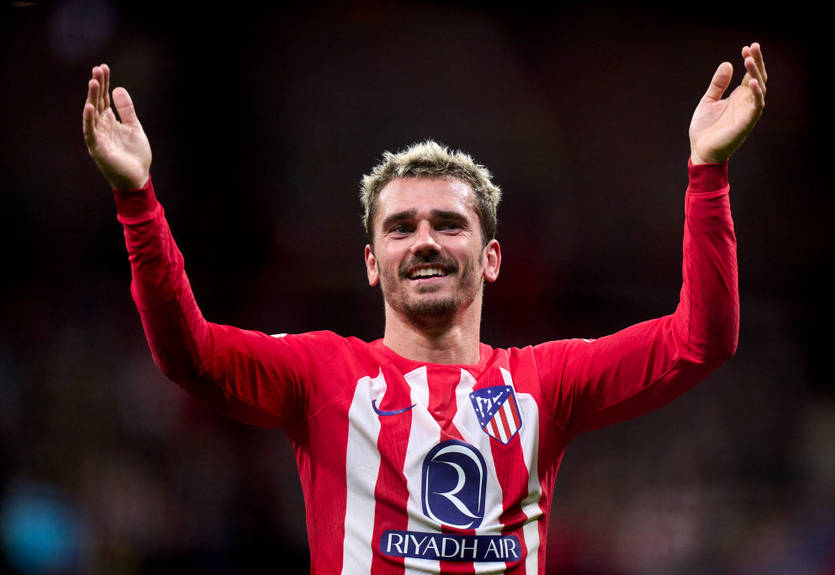 Гризманн вышел на второе место в списке лучших бомбардиров Атлетико