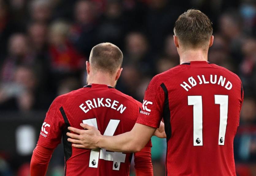 Манчестер Юнайтед не зможе розраховувати на Еріксена та Гойлунда