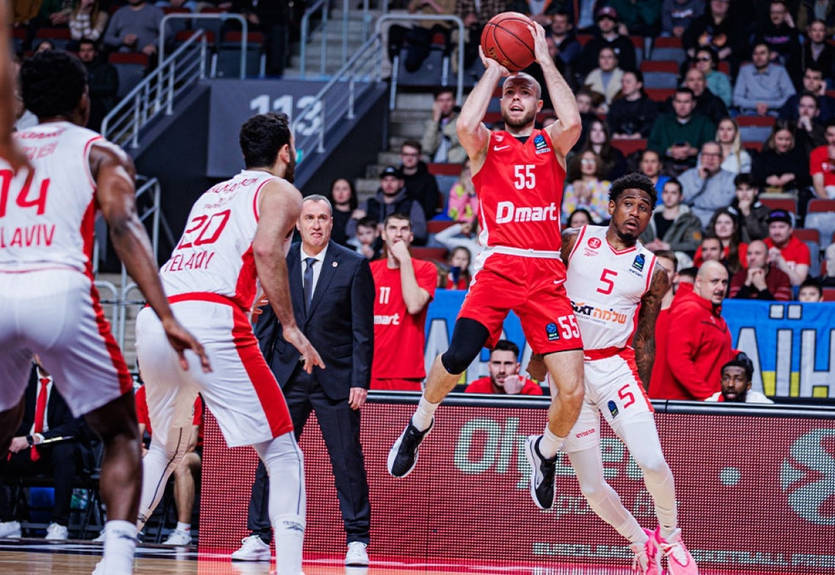 Прометей здобув третю перемогу в Єврокубку, здолавши Хапоель