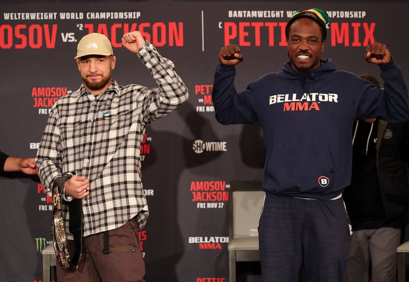 Амосов і Джейсон Джексон провели битву поглядів