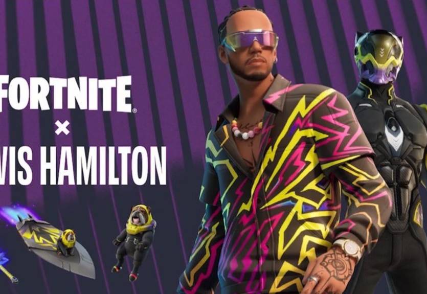 Хэмилтон стал игровым персонажем Fortnite