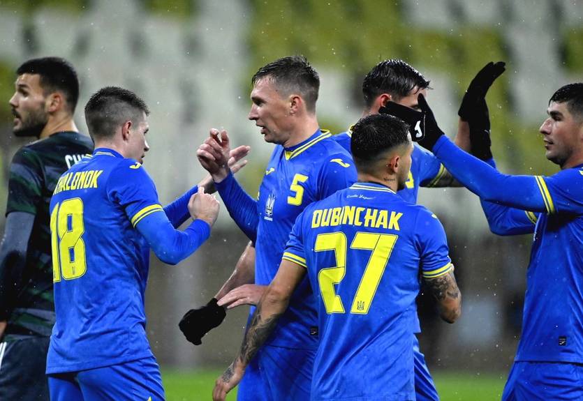 Украина - Лехия 2:0: видео голов матча